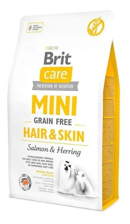 Brit Care Adult Mini Grain Free Hair Skin Toda Edad