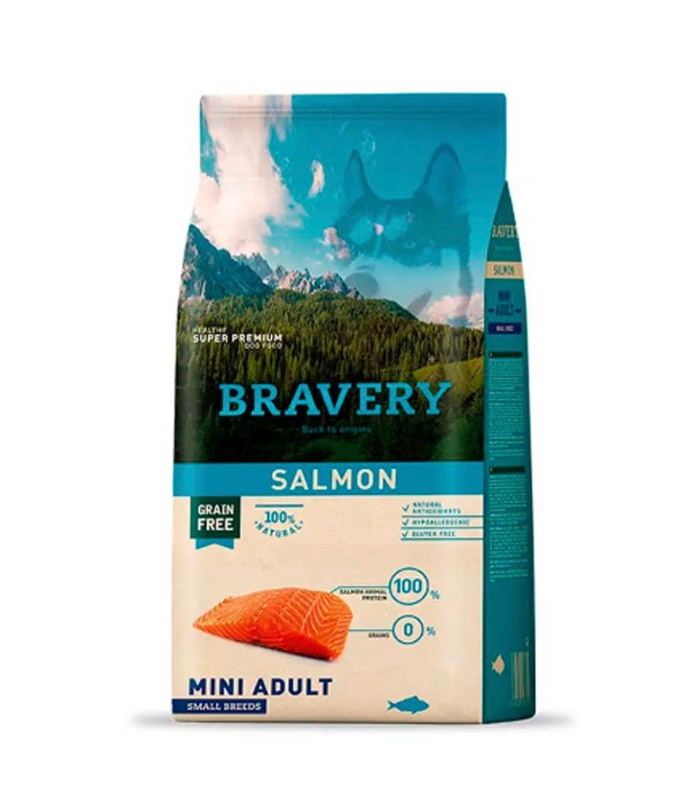 Bravery Salmón Mini Adulto