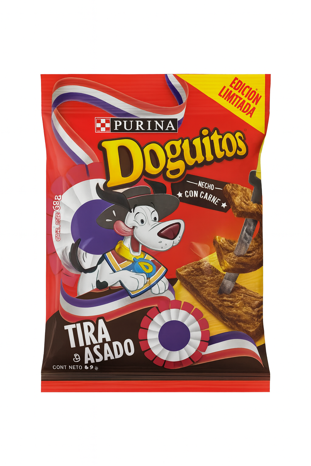 Doguitos Snack Perro Tira Asada 65 GR