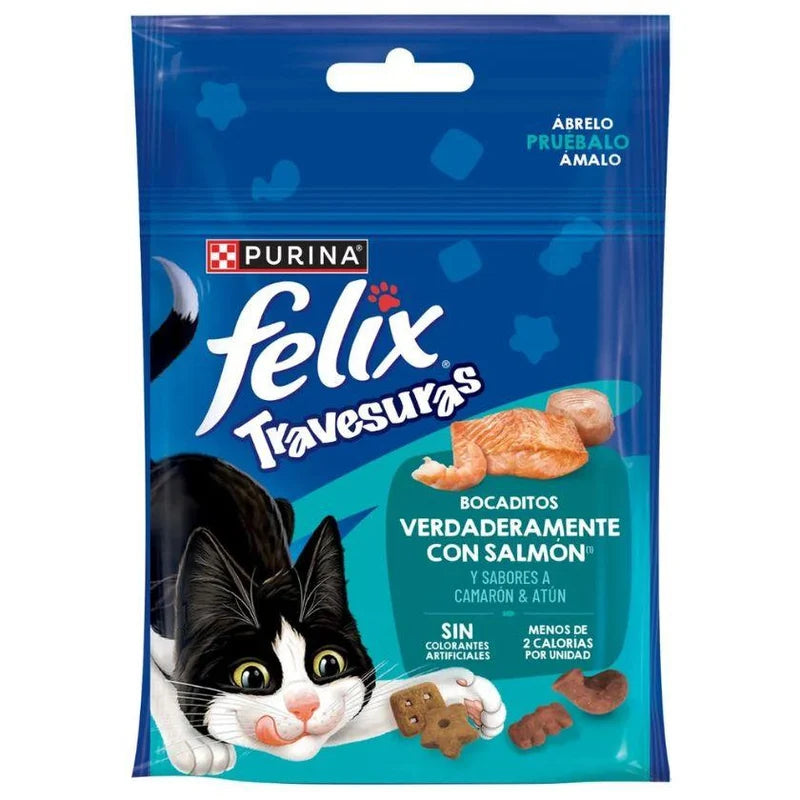 Felix Travesuras Camaron, Salmón y Atun 40gr