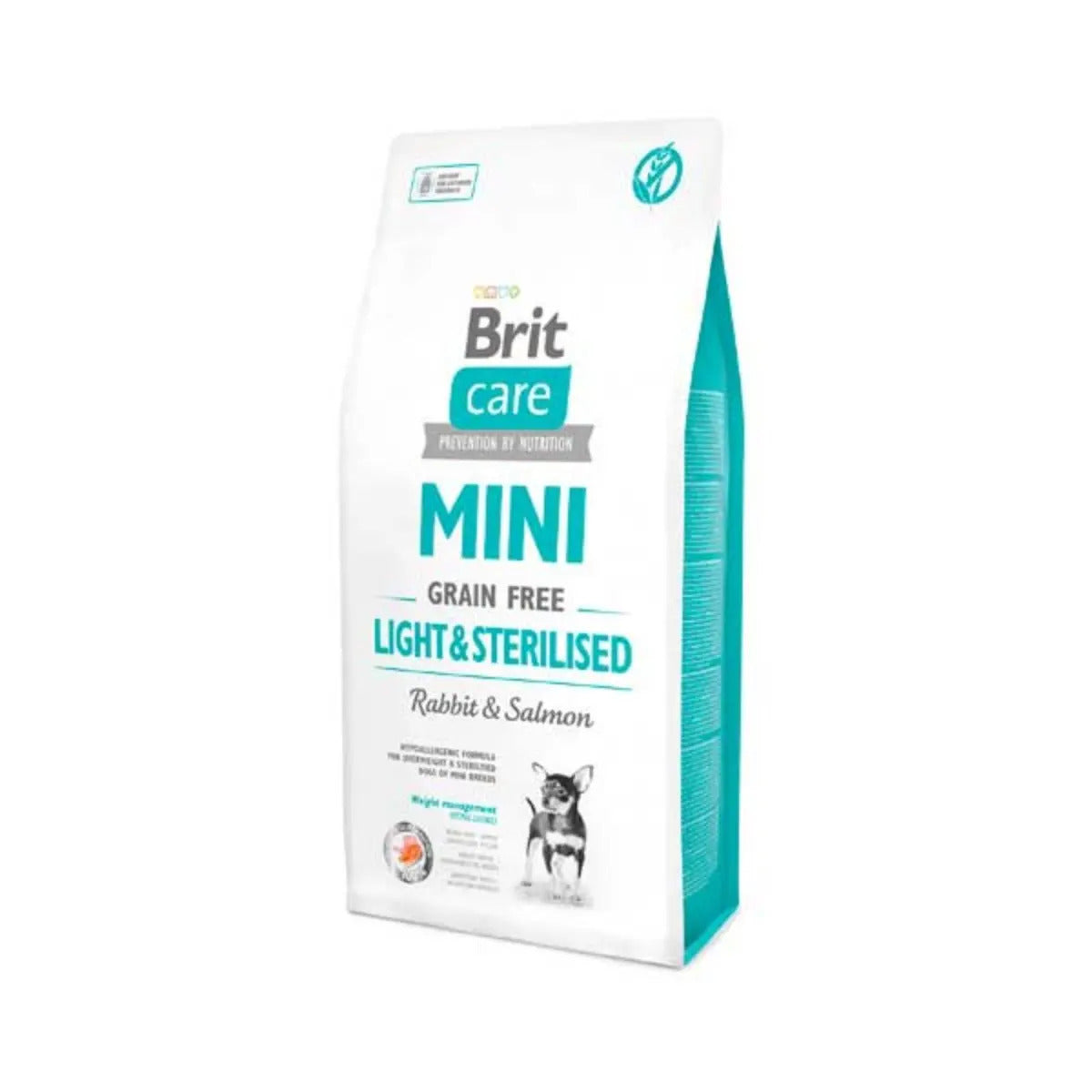 Brit Care Mini Grain Free Light – Sterilised Toda Edad