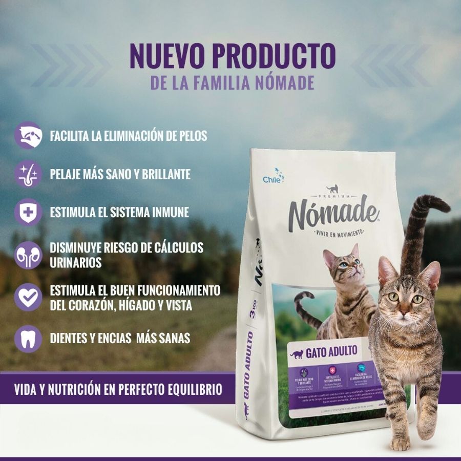 Nomade Gato Adulto 10 kg