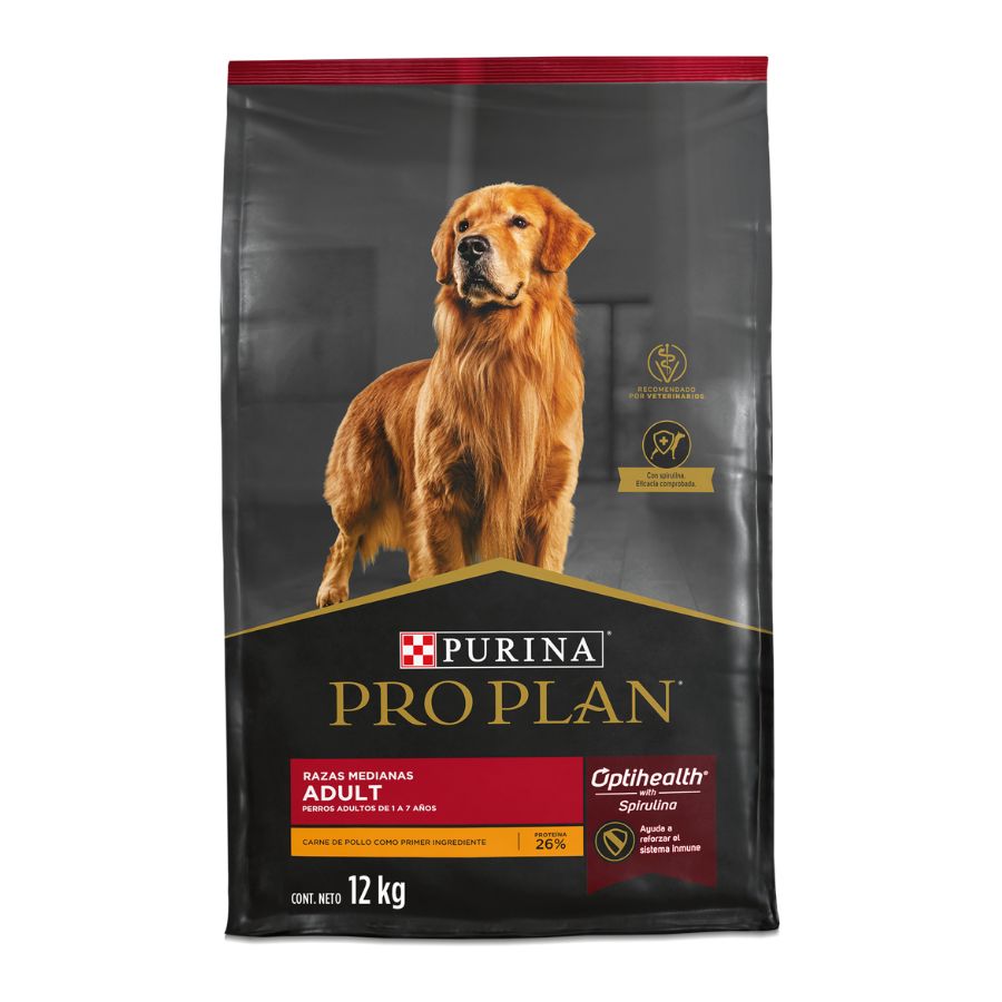 Pro Plan Adulto Raza Mediana 12KG