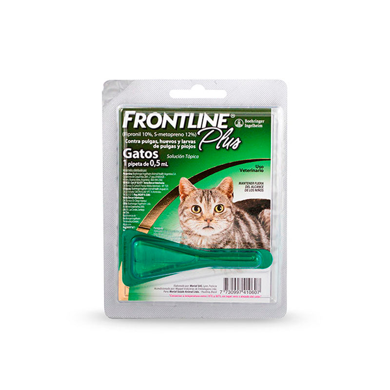 Frontline plus pipeta gato 0,5ml