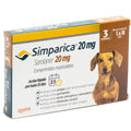 Simparica 20mg 5-10kg 3comp.