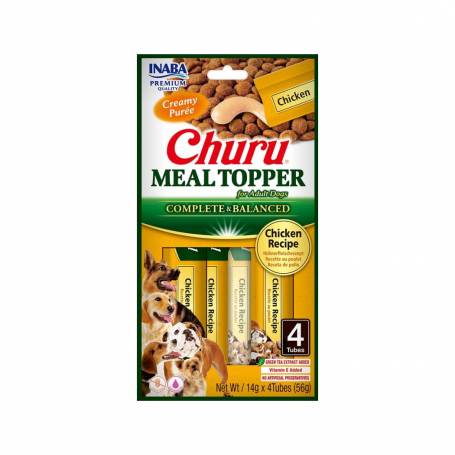 Churu meal Topper perro sabor pollo 4und.