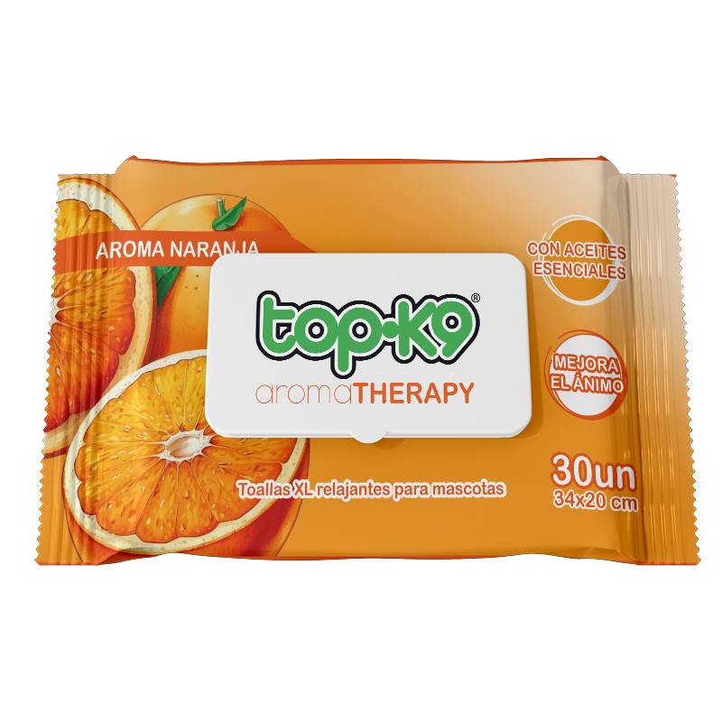 Toallitas aroma therapy naranja