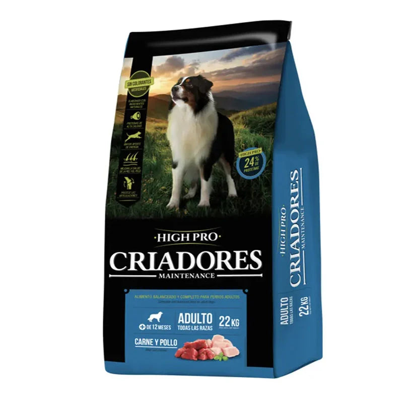 Criadores High Pro 22kg