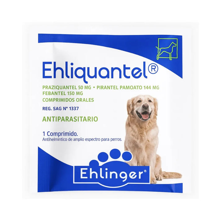 Ehliquantel antiparasitario para perro 10kg