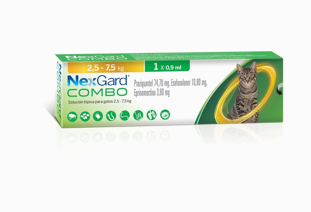 Nexgard combo gato 2,5-7,5kg