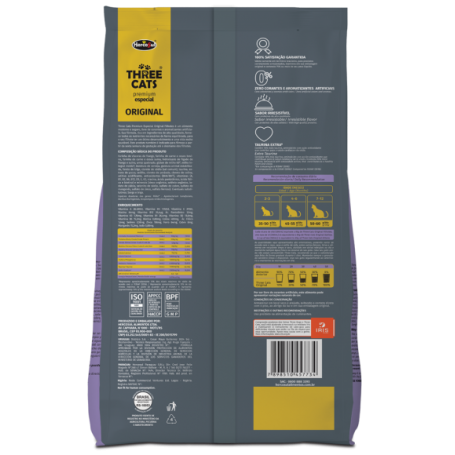 THREE CATS ORIGINAL GATITOS - CARNE 1 KG